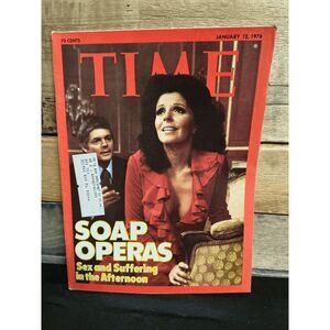VTG TIME Magazine January 12, 1976 Soap Operas Sex & Suffering in the Afternoon